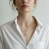 Women’s Rose Gold Dazzle Diamond Paisley Pendant & Earrings Set – Premium Daily & Party Wear Jewellery